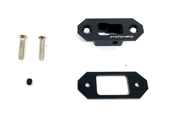 Base Para Conector Deans Suporte De Conector Spoton Rc Preto