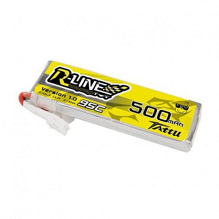 Bateria Lipo 3.7v 1s 500mah 95c Drone Emax Tiny Hawk Xk K110