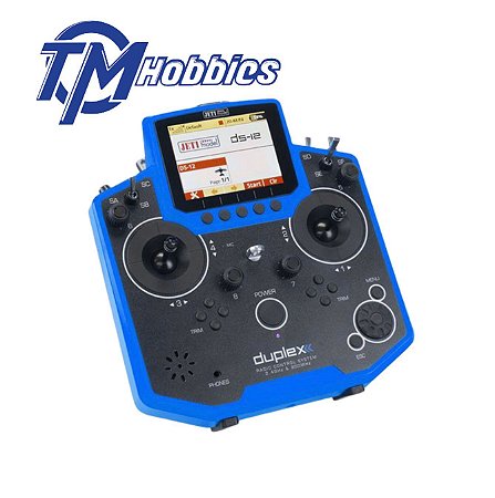 Radio Jeti Duplex Ds-12 Blue 2.4ghz/900mhz W/telemetry - BASIC - Pronta Entrega