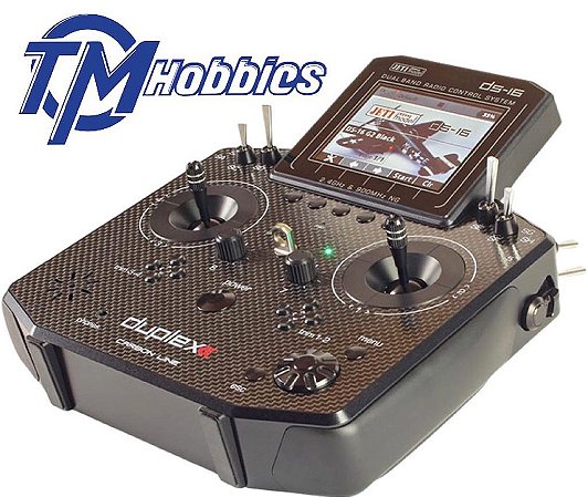 Radio Jeti Duplex DS-16 G2 Carbon Black Diamond W/900MHz - Consulte Prazo de Entrega