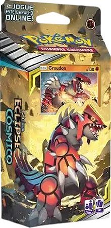 Deck Pokémon Sol e Lua Eclipse Cósmico Groudon