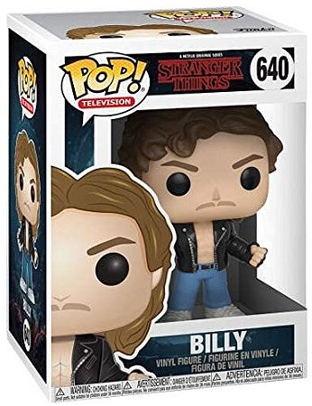 Funko Pop Stranger Things Billy 640 - Fenix GZ - 16 anos no mercado!