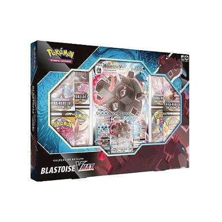 Box Pokémon Coleção de Batalha Blastoise VMAX
