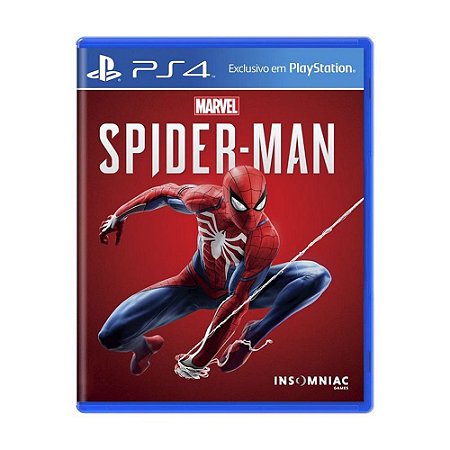 Jogo Marvel's Spider Man Ps4 (USADO) - Fenix GZ - 16 anos no mercado!