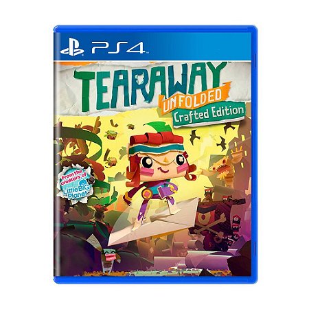 Tearaway Unfolded Edição Crafted PS4