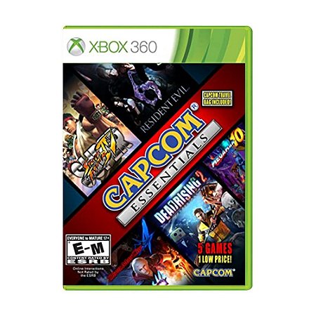 Capcom Essentials com 5 Jogos Xbox 360