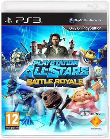 PlayStation All-Stars Battle Royale PS3 - Fenix GZ - 16 anos no mercado!