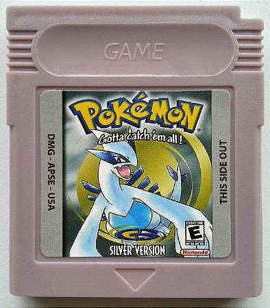 Fita Pokémon Silver Version Original