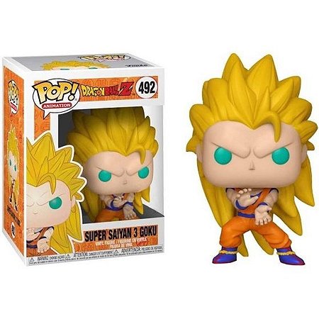Funko Pop Dragon Ball Z - Super Saiyan 3 Goku 492