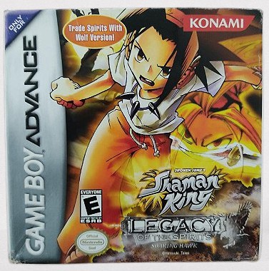 Shaman King Legacy of the Spirits Soaring Hawk Game Boy Advance USADO -  Fenix GZ - 16 anos no mercado!