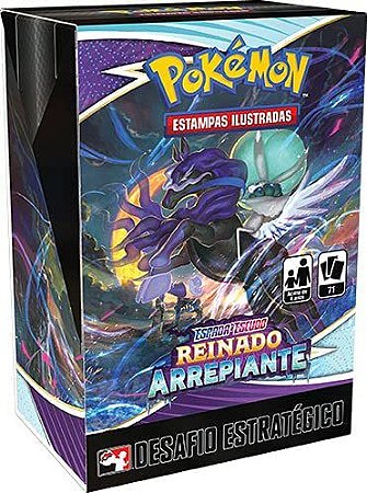 Kit Desafio Estratégico Pokémon Espada e Escudo 6 Reinado Arrepiante