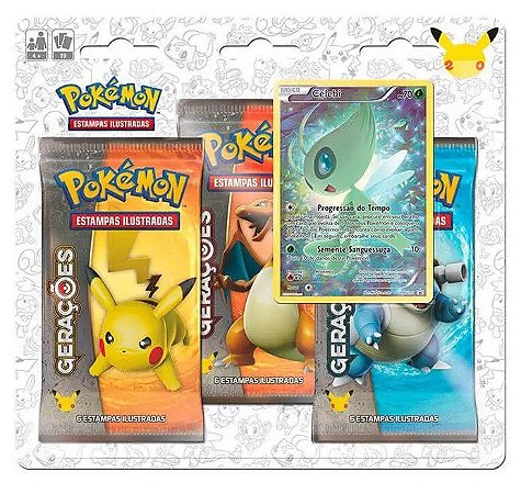 Triple Pack Pokémon Cards XY Turbo Revolução Sableye - Copag - A