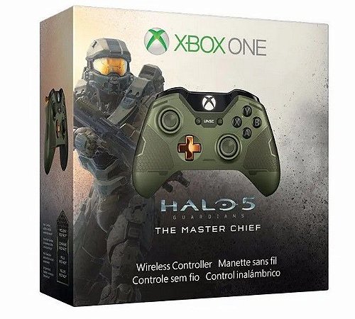 Controle Xbox One Halo 5 Guardians The Master Chief