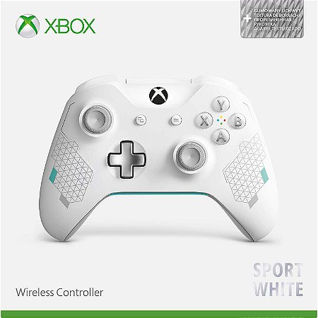 Controle Xbox One Sport White Edition