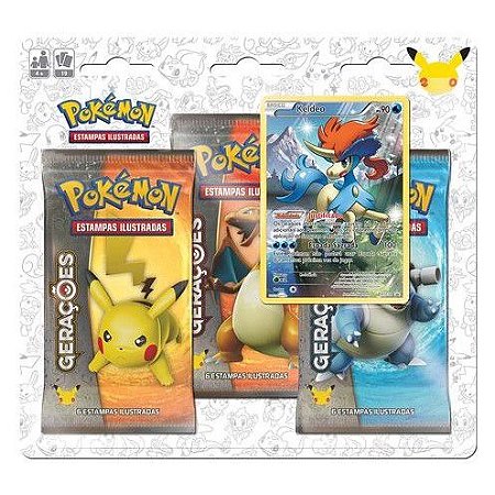 Pokémon Triple Pack Geração Keldeo
