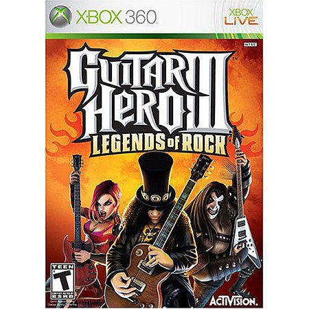 Jogo Xbox 360 Guitar Hero Aerosmith somente para Consoles