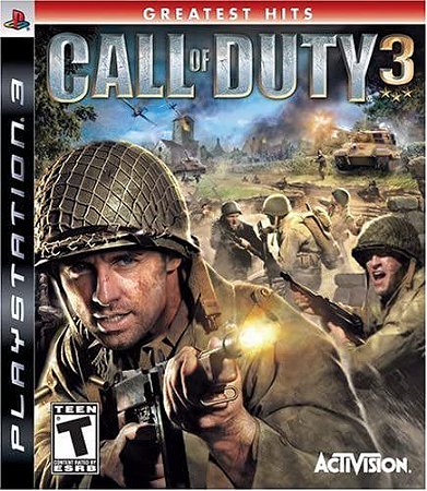 Call Of Duty 3 Ps3 (USADO) - Fenix GZ - 16 anos no mercado!