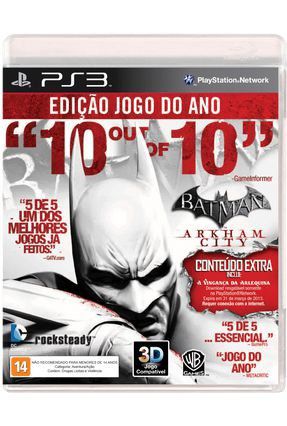 Batman Arkham City: Edição Jogo do Ano