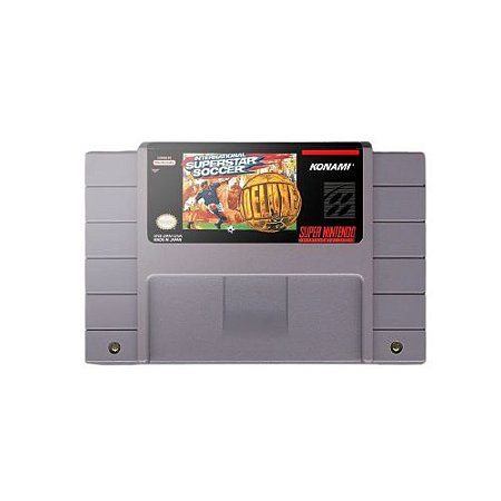 Fita International Superstar Soccer Deluxe para Super Nintendo