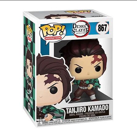 Funko Pop Demon Slayer Kimetsu no Yaiba Tanjiro Kamado 867