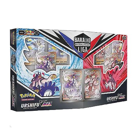 Box Baralho Batalha De Liga Urshifu Vmax Pokemon
