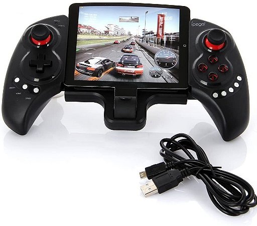 Controle Ipega PG-9023 Bluetooth  Retrátil para Celular/Android/Tablet/PC