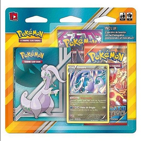 Blister Pokémon Mini Álbum Goodra