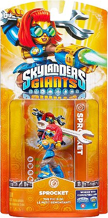 Boneco Skylanders Giants - Sprocket