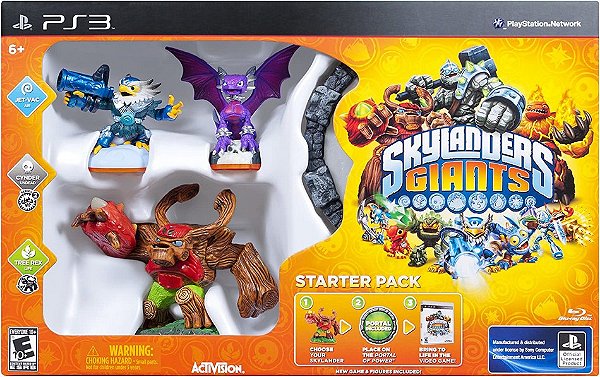 Skylanders Giants Starter Kit Ps3 (USADO)