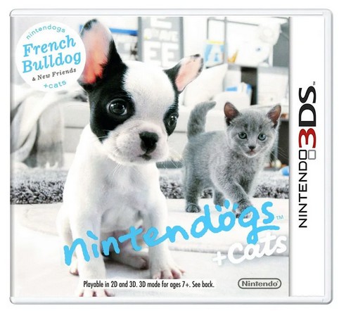 Nintendogs + Cats: French Bulldog & New Friends 3DS (USADO)