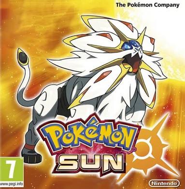 Pokemon Sun 3DS Europeu (USADO) Sem capa
