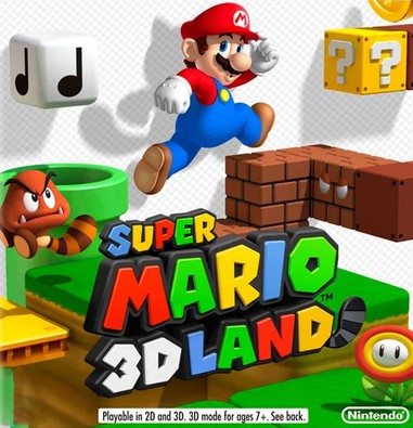Super Mario 3D Land 3DS (USADO) Sem capa