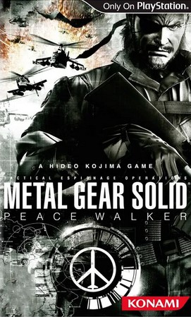Metal Gear Solid: Peace Walker PSP (USADO) Sem capa