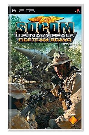 SOCOM U.S. Navy SEALs: Fireteam Bravo 1 & 2 (PSP) - Lot Of 2