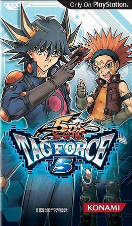 Yu-Gi-Oh! 5D's Tag Force 5 PSP (USADO) - Fenix GZ - 16 anos no mercado!