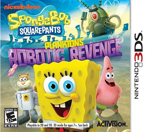 Jogo Bob Esponja: Plankton's Robotic Revenge PlayStation 3 Activision com o  Melhor Preço é no Zoom