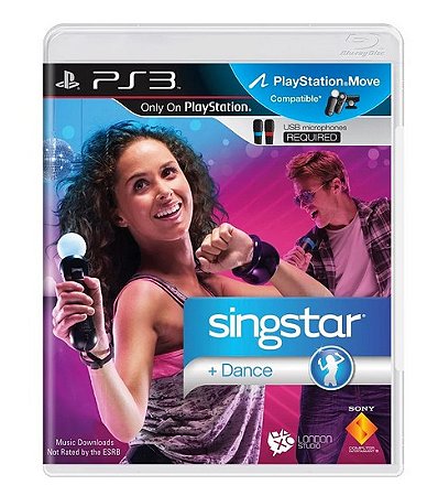 Singstar + Dance PS3 - Fenix GZ - 17 anos no mercado!