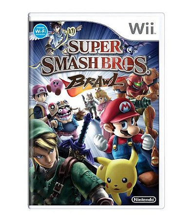 Super Smash Bros: Brawl Wii (USADO) - Fenix GZ - 16 anos no mercado!