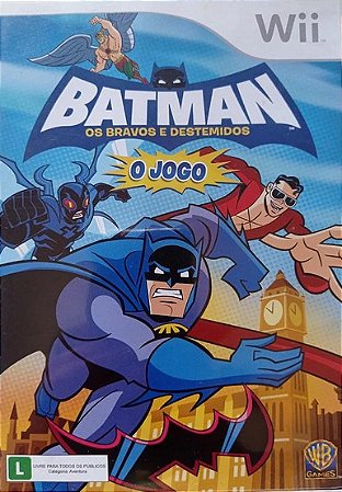 Batman: Os Bravos e Destemidos O Jogo Wii (USADO) - Fenix GZ - 15 anos no  mercado!