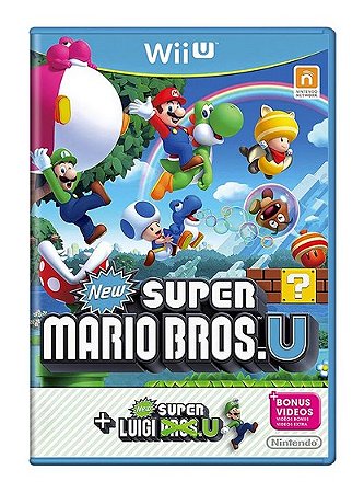 New Super Mario Bros U + New Super Luigi U Wii U (USADO)