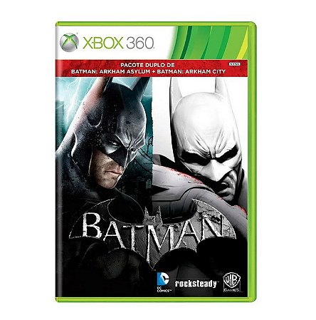 Jogo Batman Arkham Asylum Xbox 360 Desbloqueado, Jogo de Videogame Xbox 360  Usado 91330047