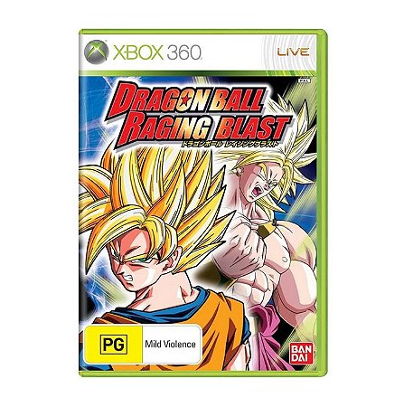Dragon Ball: Raging Blast - Xbox 360 (USADO)