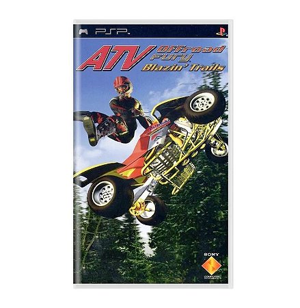 ATV Offroad Fury: Blazin' Trails - PSP (USADO) SEM CAPA