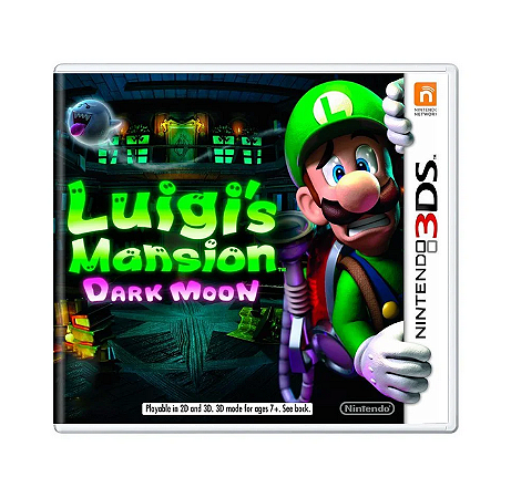 Luigi's Mansion: Dark Moon - 3DS (USADO)