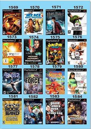 Catálogo Jogos Nintendo Wii - 977 à 1008 - Fenix GZ - 16 anos no