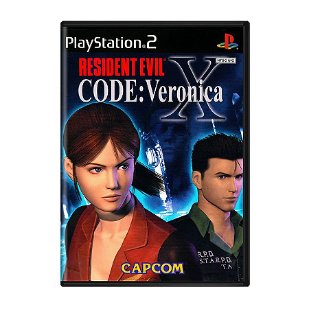 Resident Evil Code: Veronica X - PS2 (USADO)