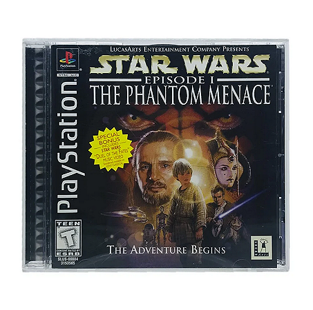 Star Wars: Episode I The Phantom Menace - PS1 (USADO)