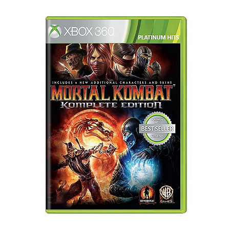 Jogo de Luta Mortal Kombat vs Dc Xbox 360 Seminovo