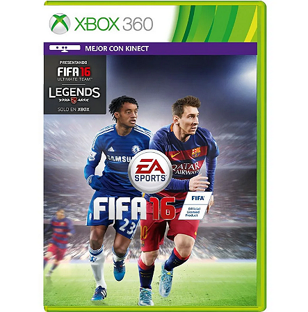 Jogo Fifa 16 Original - Xbox 360 - Sebo dos Games - 10 anos!