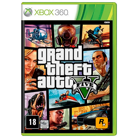 Grand Theft Auto V (GTA 5) -  Xbox 360 (USADO)